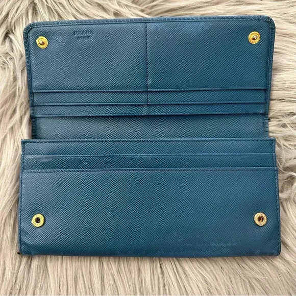 PRADA Continental Leather Wallet - Picture 8 of 11